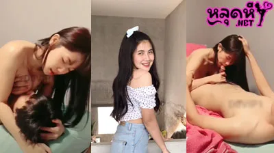 คลิปหลุด น้องแนน วริษรา งานTHlive ชวนหนุ่มรุ่นพี่ที่ทำงานมาเปิดห้องเย็ดอย่างเมามันส์ โม๊กควยโคตรฟิน ก่อนจะขึ้นขย่มเย็ดต่อรัวๆ